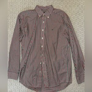 Vineyard Vines Checkered Shirt - Red and Green